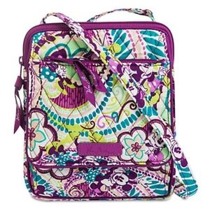 Disney Vera Bradley Plums Up Mickey Minnie Crossbody Bag